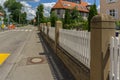 This is a part of the road in the direction to Hildrizhausen. Royalty Free Stock Photo