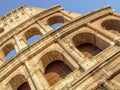 Fragment of Colosseum in Italy