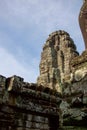 Part of ruins of angkor thom temple