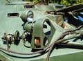 Part of a russian armored military vehicle