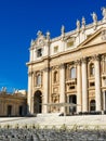 Part of the Saint Peter Basilica, Vatican City Royalty Free Stock Photo