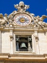 Part of the Saint Peter Basilica, Vatican City Royalty Free Stock Photo