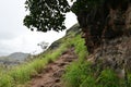 Part of the scenic Pillbox hiking trail, Oahu Hawaii