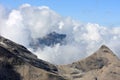 Part of the Schilthorn and other Swiss mountains Royalty Free Stock Photo