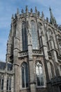 Part of the Sint-Petrus-en-Pauluskerk church in Ostend, Belgium Royalty Free Stock Photo