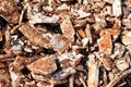 Part of a stone pile of rocks for construction Royalty Free Stock Photo