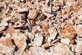 Part of a stone pile of rocks for construction Royalty Free Stock Photo