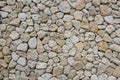 Part of a stone wall, for background or texture Royalty Free Stock Photo