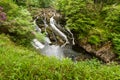 Part of the Swallow Falls, waterfalls in North Wales Royalty Free Stock Photo