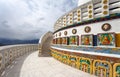 Part of Tall Shanti Stupa near Leh