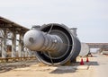 Inspection hatch for a technological column for installation at a refinery, for the production of gasoline