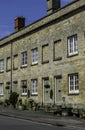 Houses in Cecily Hill, Cirencester, Gloucestershire Royalty Free Stock Photo