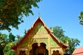 Part of Thai temple roof