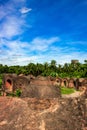 A part of the traditional red fort under the blue Sky Royalty Free Stock Photo