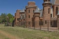 Part of turret and steeples in Chateau de Nates, South Africa