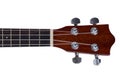 Part of ukulele hawaiian guitar Royalty Free Stock Photo
