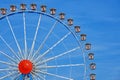 Part view of a ferris wheel during the beer festival in Bavaria