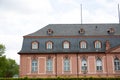 Part view on the historical building in mainz germany Royalty Free Stock Photo