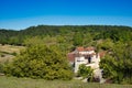 Fortified medieval farm in the Morvan, France