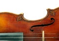 Part of violin