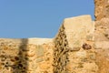 part of the walls of the castle of Naxos