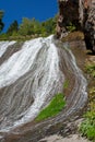 Part of waterfall in Jermuk, Armenia. Royalty Free Stock Photo