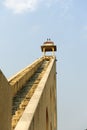 Part of the worlds largest sundial at Jantar Mantar astronomical instrument site