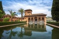 Partal Palace at El Partal area of Alhambra - Granada, Andalusia, Spain Royalty Free Stock Photo