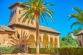 Partal palace portico, Alhambra, Granada, Spain Royalty Free Stock Photo