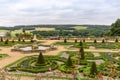 Formal gardens at the Harewood House estate.