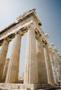 Parthenon on the Acropolis, Athens Royalty Free Stock Photo