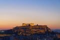 Parthenon, Acropolis and Athens cityscape