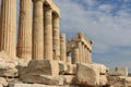 PARTHENON - ACROPOLIS - ATHENS - The history is speking Royalty Free Stock Photo