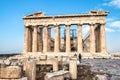 Parthenon on Acropolis hill, Athens, Greece. It is a top landmark of Athens