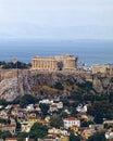 Parthenon on Athenian Acropolis, Greece Royalty Free Stock Photo