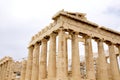 The Parthenon, in Athens Akropolis, Greece Royalty Free Stock Photo