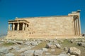 Parthenon in Athens greece ancient monuments caryatids Royalty Free Stock Photo