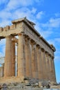 Parthenon columns, Acropolis Royalty Free Stock Photo