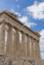 Parthenon east side view Royalty Free Stock Photo