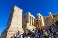 Parthenon, the famous ancient temple on the Acropolis of Athens, Greece