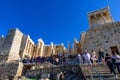 Parthenon, the famous ancient temple on the Acropolis of Athens, Greece