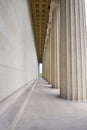 Parthenon Side and Columns Royalty Free Stock Photo