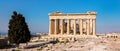 Parthenon temple, Acropolis in Athens, Greece. Royalty Free Stock Photo