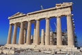 Parthenon Temple, Acropolis, Athens, Greece Royalty Free Stock Photo