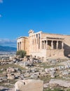 The Parthenon, temple on the Athenian Acropolis, Athens, Attica, Greece, beautiful summer view Royalty Free Stock Photo