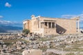 The Parthenon, temple on the Athenian Acropolis, Athens, Attica, Greece, beautiful summer view Royalty Free Stock Photo