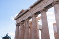 The Parthenon, temple on the Athenian Acropolis, Athens, Attica, Greece, beautiful summer view Royalty Free Stock Photo