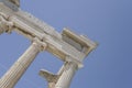 Parthenon Temple on the Athenian Acropolis, in Athens, Greece. Royalty Free Stock Photo