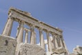 Parthenon Temple on the Athenian Acropolis, in Athens, Greece. Royalty Free Stock Photo