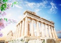 Parthenon temple, Athens Royalty Free Stock Photo